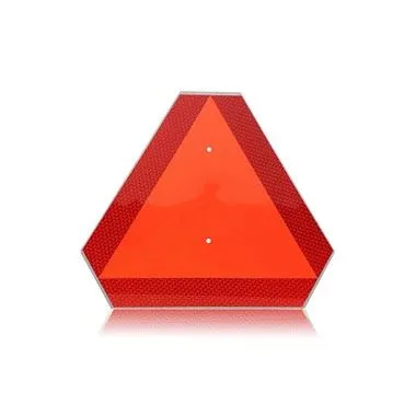 Arwydd Triongl Cerbyd sy'n Symud yn Araf